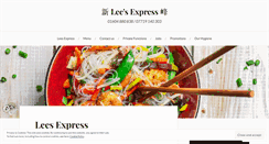 Desktop Screenshot of lees-express.com