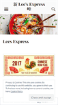 Mobile Screenshot of lees-express.com